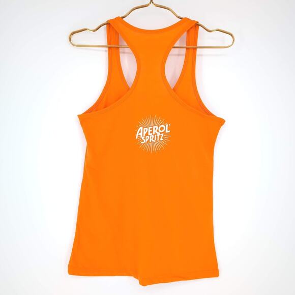 Aperol Spritz OK, But First We Spritz Orange Racerback Tank Top - Size L - FAIR - Picture 2 of 12